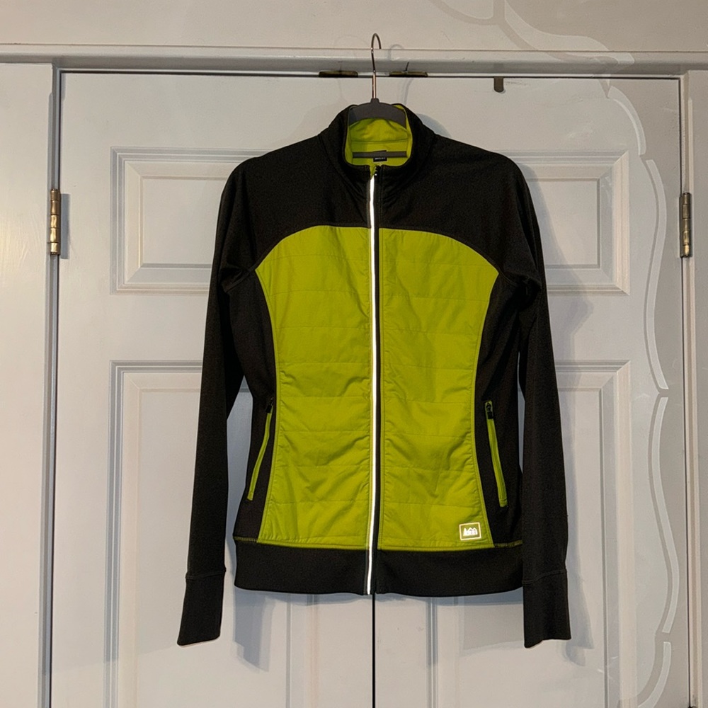 REI small yellow & grey jacket